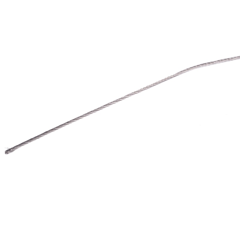 Nâng hạ 7x7 1mm Dia Dây linh hoạt bằng thép không gỉ 177Ft