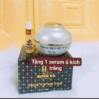 Kem face vip dưỡng trắng da huỳnh đỗ kèm serum