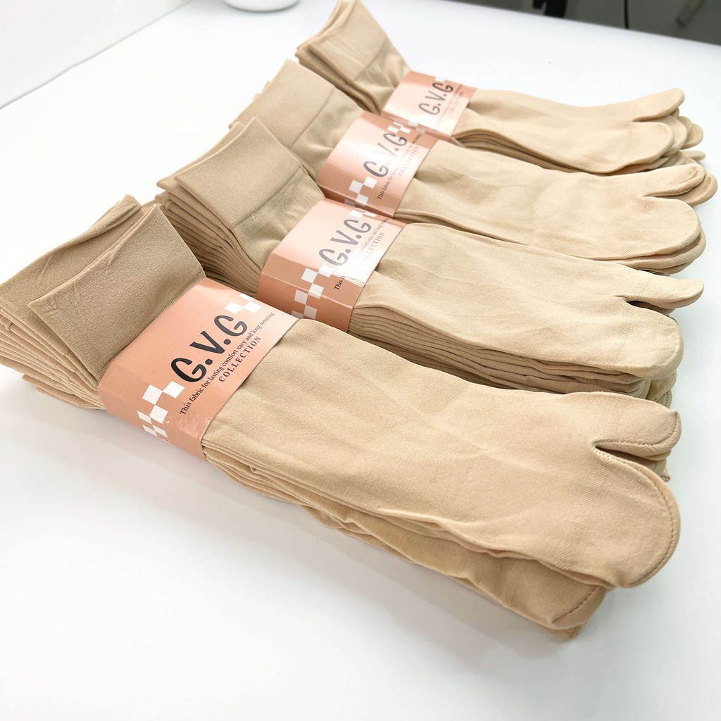 Combo 10 đôi tất, vớ nữ màu da siêu co dãn.