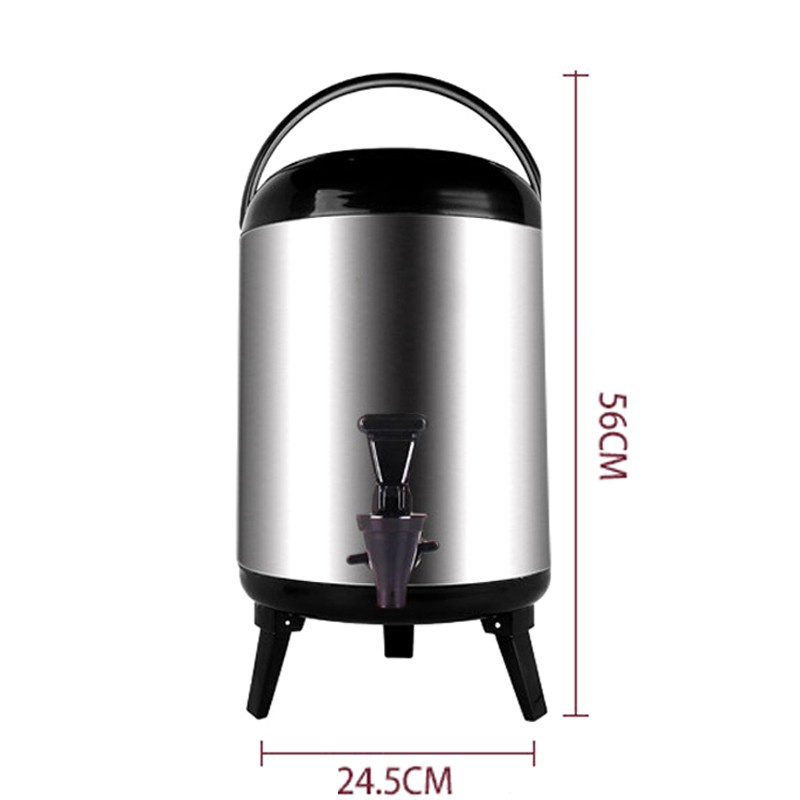 Bình Giữ Nhiệt Trà Sữa Inox 10L (Thực Chứa 9L)