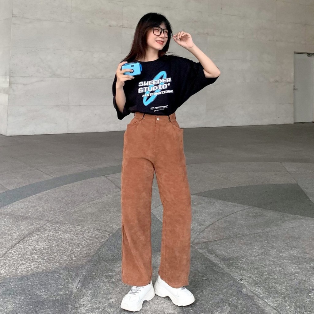 Áo Thun Tay Lỡ SWEEDER STUDIO TEE Form Rộng Ulzzang Unisex