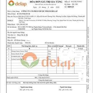 Omega Junior giúp phát triển não bộ, bé thông minh hơn