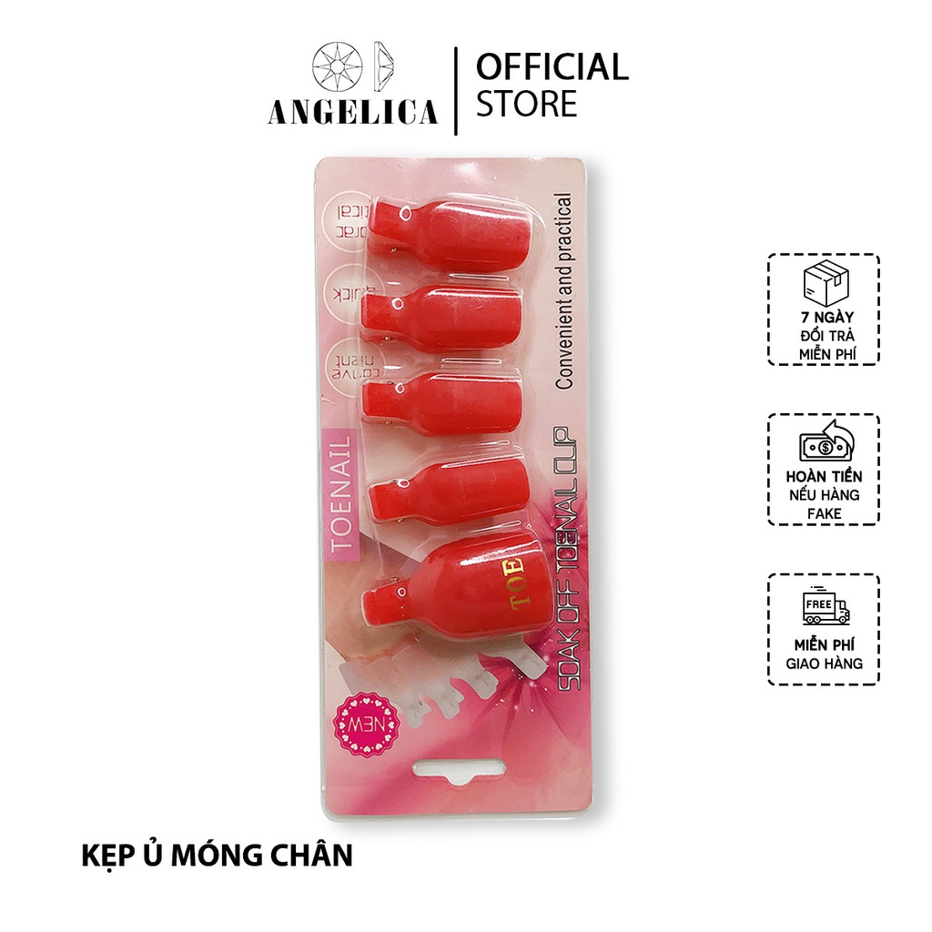 Kẹp Ủ Móng Chân Phá Sơn Gel Nail ANGELICA KUC