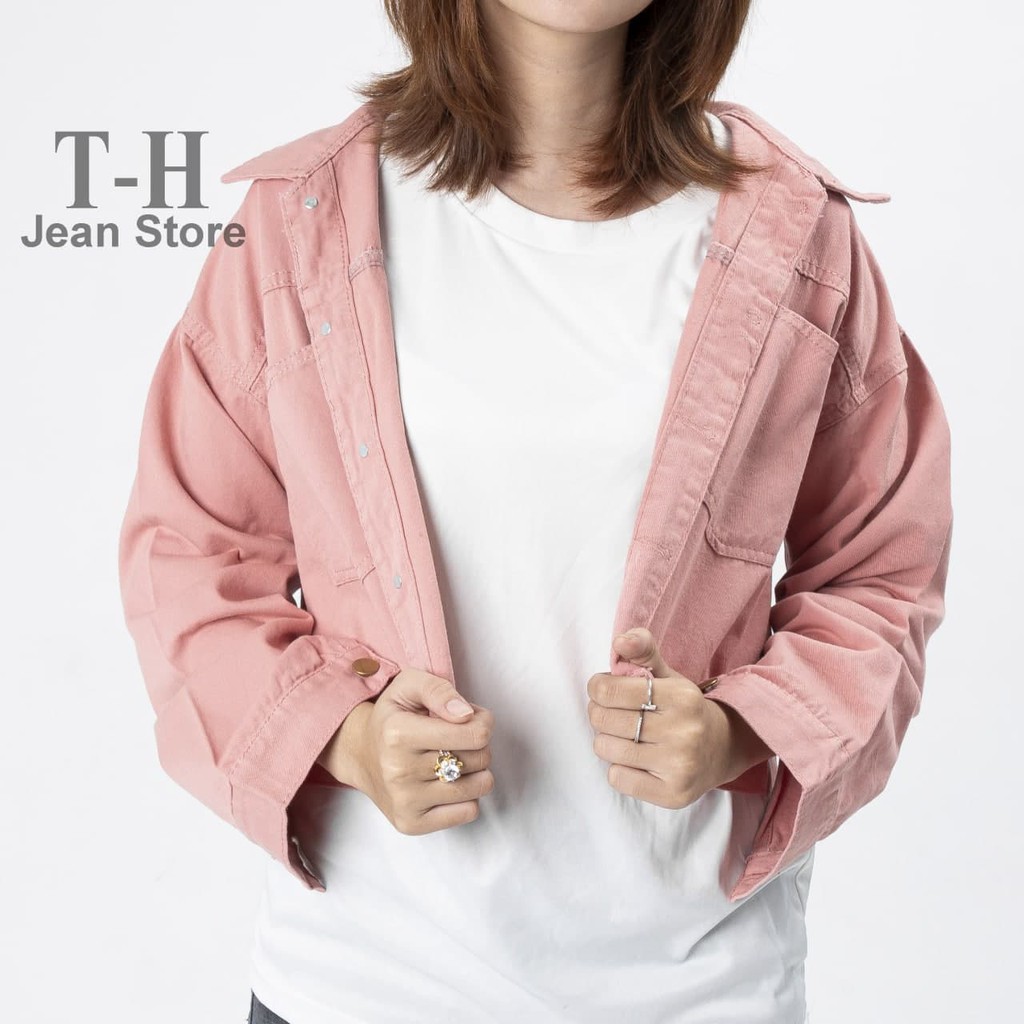 Áo khoác kaki nữ xẻ sau nhiều màu sắc, áo kaki nữ cá tính, năng động AKG15 Oppashop1 | BigBuy360 - bigbuy360.vn