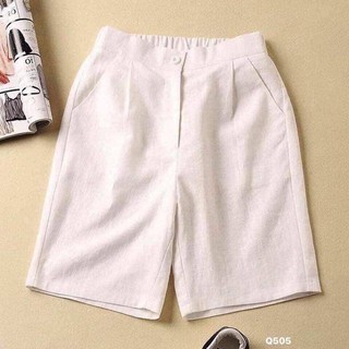 Quần short lửng đũi xước phong cách