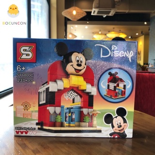 [RẺ VÔ ĐỊCH] Đồ Chơi Lắp Ghép Lego Nhà Của Chuột Mickey SY6800C