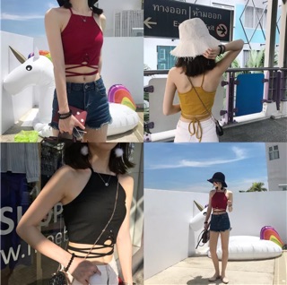 ÁO CROPTOP ULZZANG ĐI BIỂN