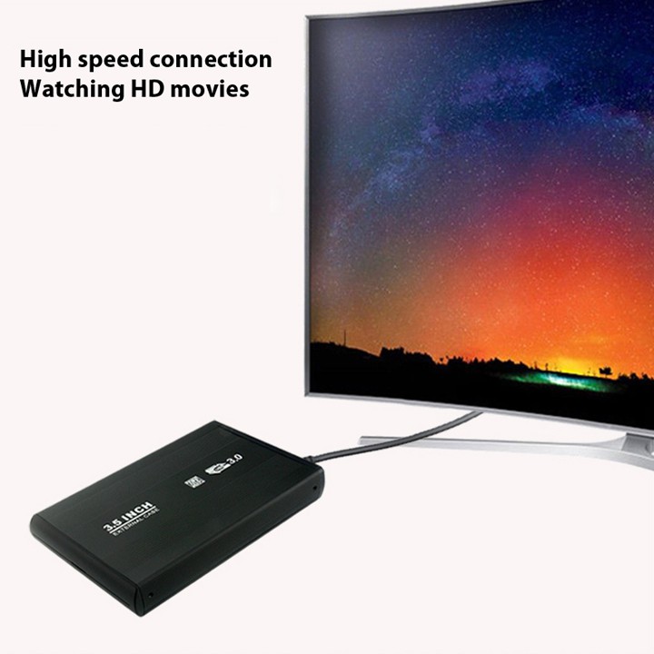 Hộp Ổ Cứng 3.5 Inch USB3.0 / 2.0 SATA SHUOLE Dùng Cho Ổ Cứng Máy Tính Bàn | BigBuy360 - bigbuy360.vn