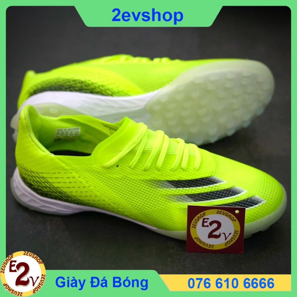 Giày Đá Bóng 𝗧𝗙 𝗔𝗱𝗶𝗱𝗮𝘀 𝗫 𝗚𝗛𝗼𝘀𝘁𝗲𝗱.𝟭 Chuối Đã Khâu