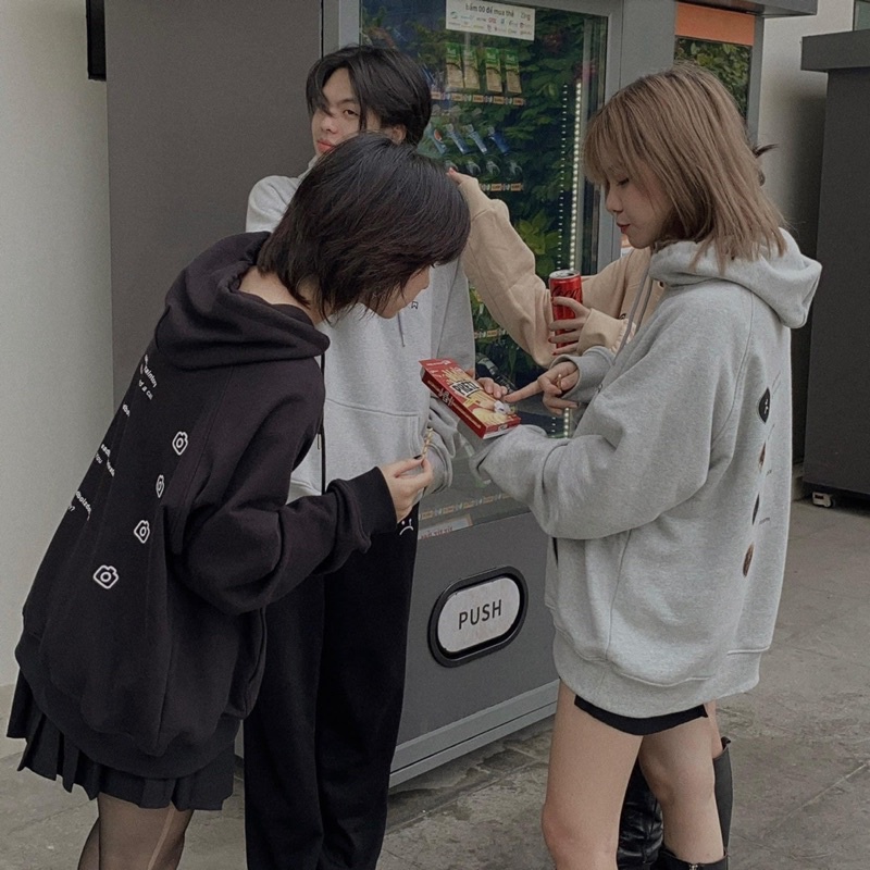 Áo Nỉ Hoodie SADTAGRAM HOODIE From Rộng Unisex Chất Nỉ Dày Dặn Ảnh Thật