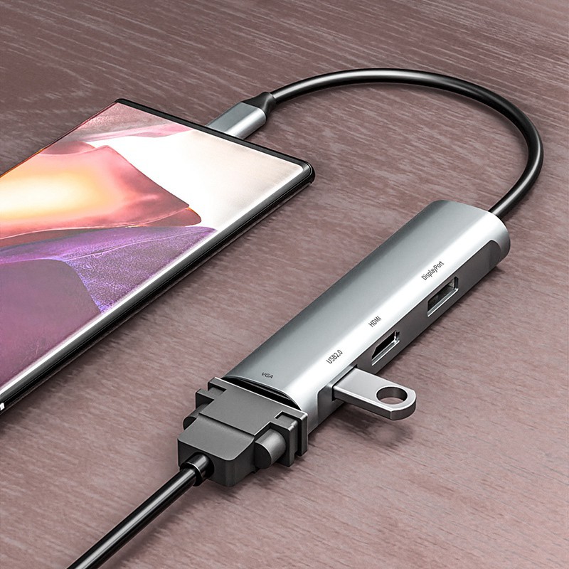 Bộ Chia Cổng Hdmi + Vga + Usb 2.0 4 Trong 1 Cho Máy Tính | BigBuy360 - bigbuy360.vn