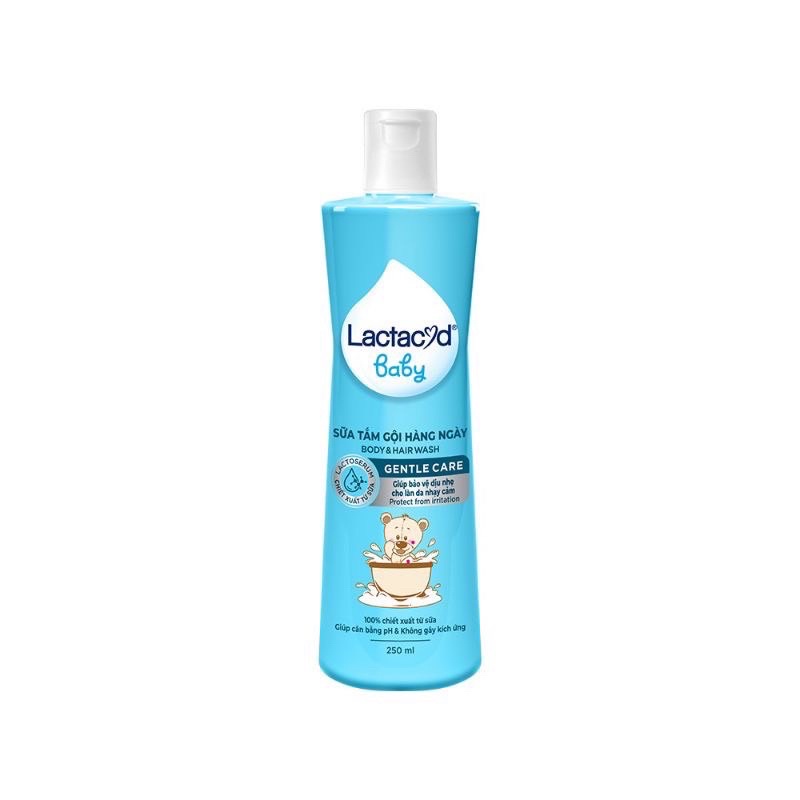 Sữa tắm gội cho bé Lactacyd bb