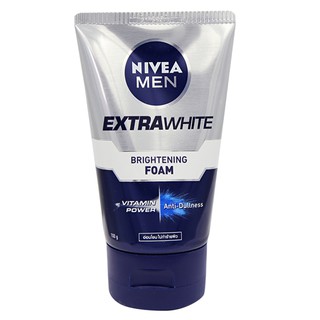 🍀🍀Sữa rửa mặt sáng mịn da cho nam Nivea Men Extra White (100g)