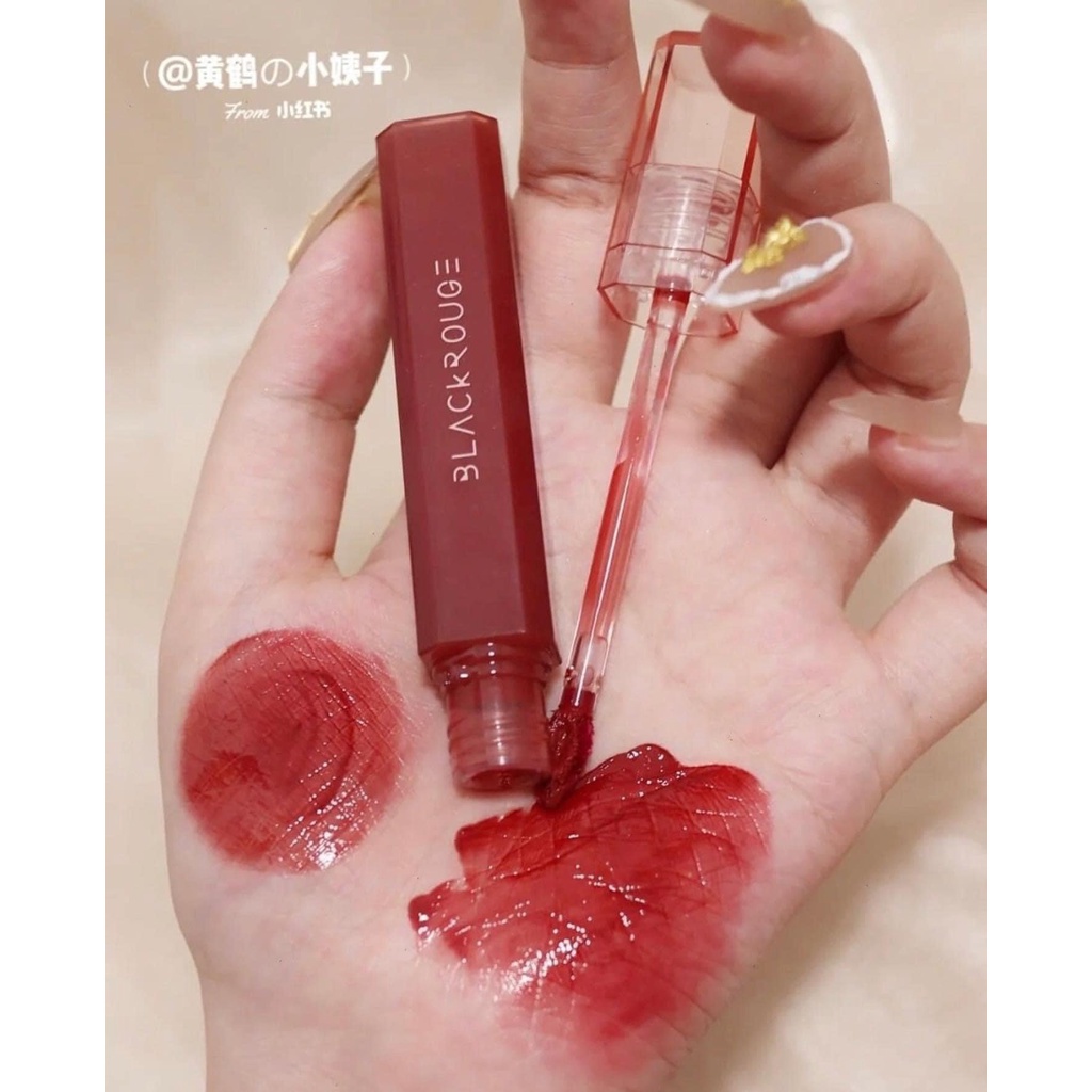 HG08 - Son Tint Bóng Black Rouge Water Glow Tint HG08 Hazenut Syrup