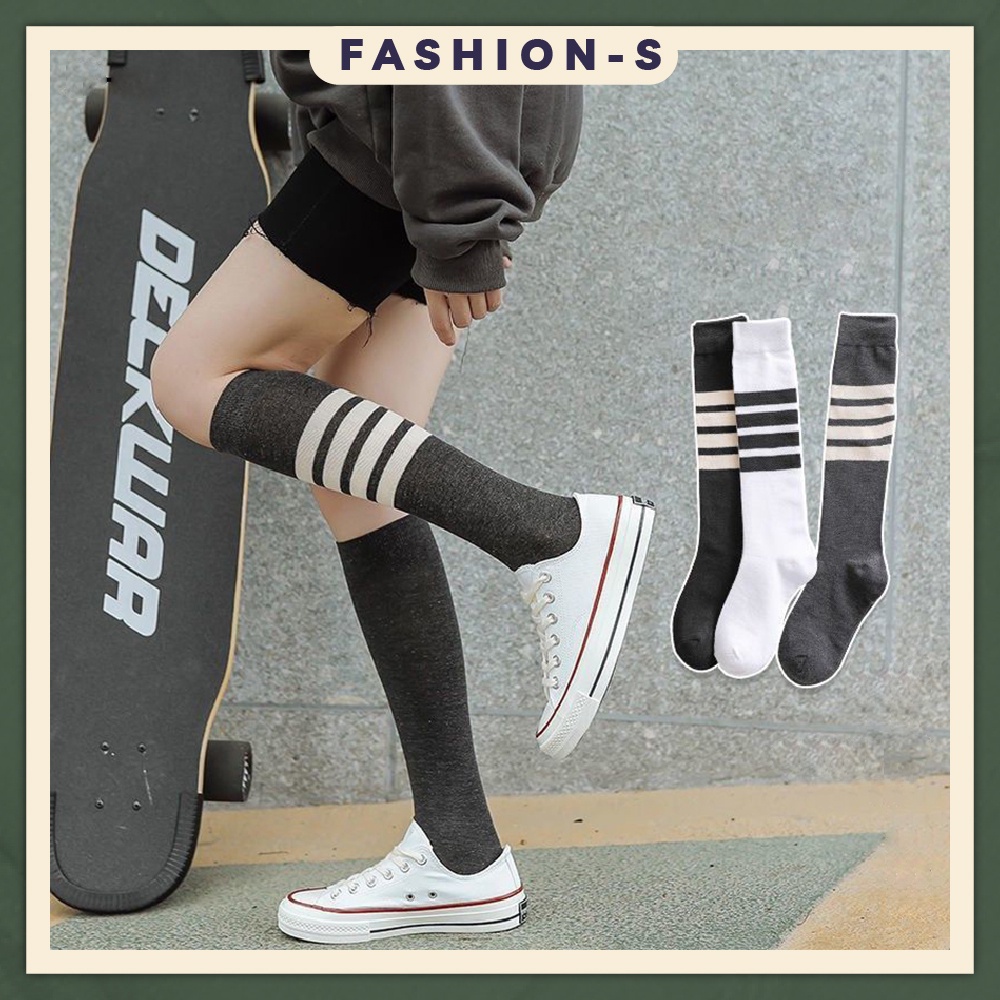 Tất dài, tất nữ, tất dài qua gối phong cách Hàn Quốc FS18 - FASHION S