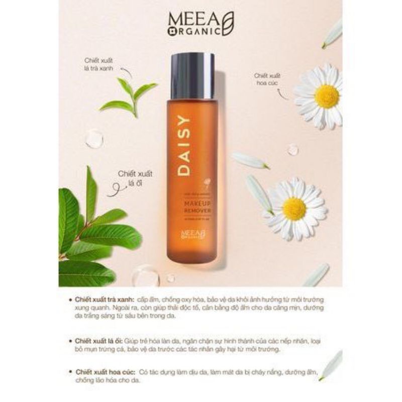 Tẩy Trang DAISY HOA CÚC MEEA ORGANIC