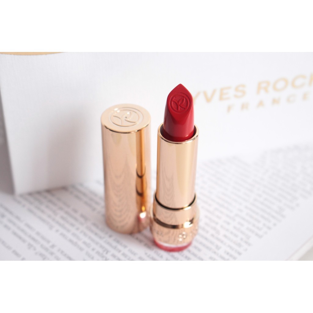 Son thỏi Yves Rocher Grand Rouge màu 118 Satin Ouibeaute