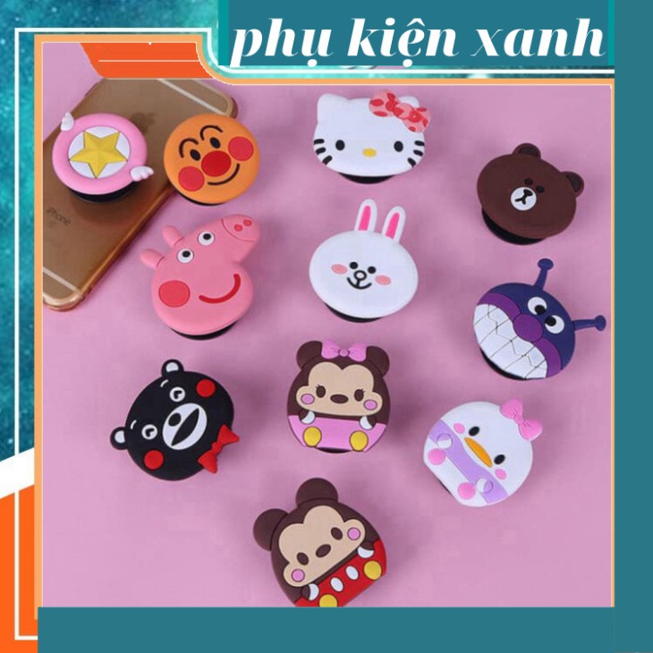 Gía Đỡ Silicon Hình Thú ( 20 Mẫu ) - Full Hình
