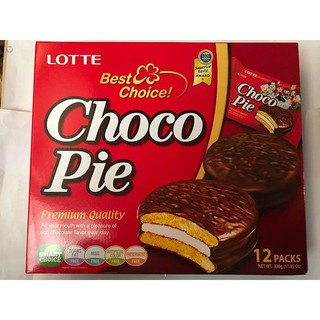 Bánh Lotte BestChoice ChocoPie Hộp 12 Cái 336G