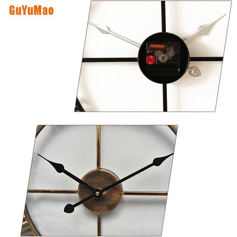 Đồng Hồ Treo Tường Kim Loại Số La Mã Phong Cách Bắc Âu Cổ Điển 40/47CM