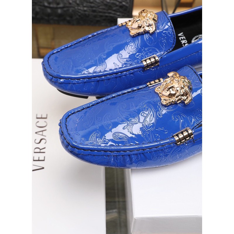 giày lười nam đế cao sáng bóng da thật versace | BigBuy360 - bigbuy360.vn