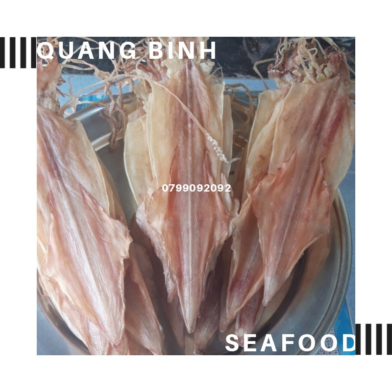 Mực Khô Quảng Bình Nhà Sản Xuất - Quảng Bình Seafood (Đóng gói 0,5kg)