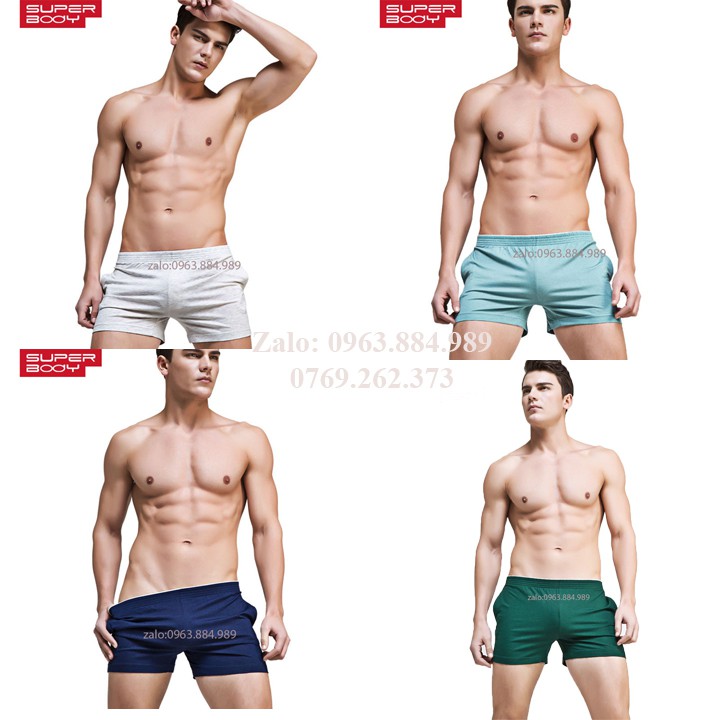 Quần đùi ngủ Booy.01, mặc nhà cho các anh em chất lượng miễn chê