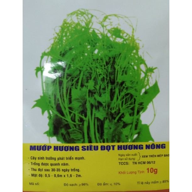 HẠT MƯỚP SIÊU ĐỌT - GÓI 10 GRAM