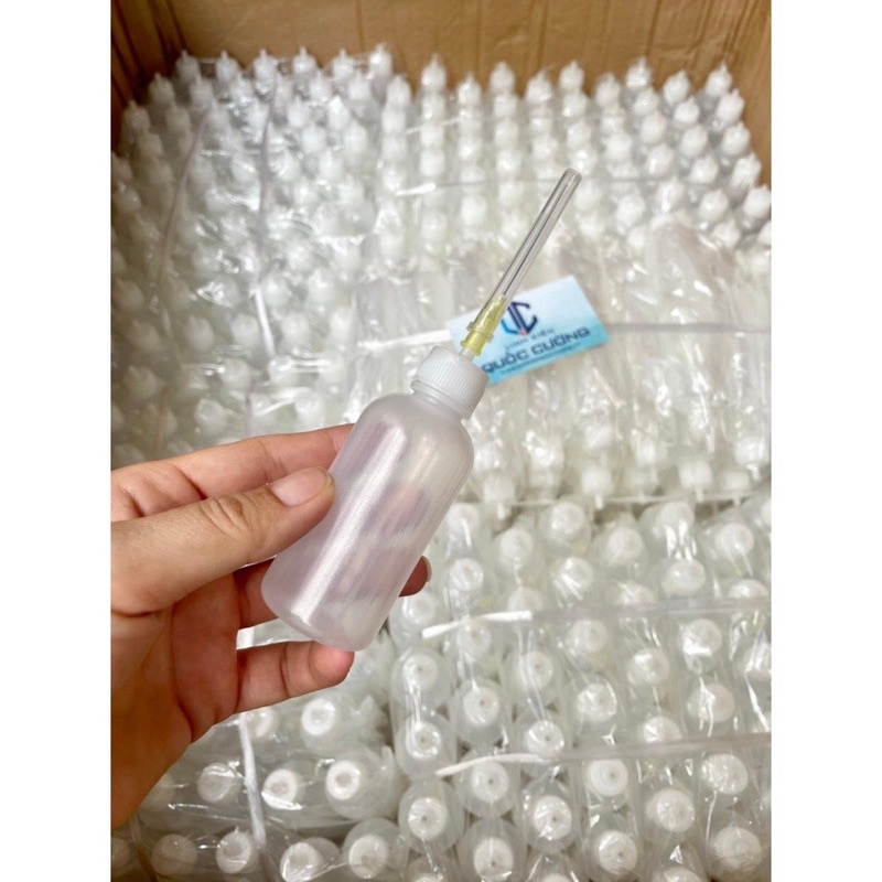 Bình kim tiêm bình nhựa chiết dung dịch