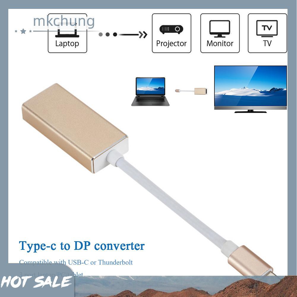 Đầu Chuyển Đổi Usb 3.1 Type C Sang Dp Cho Macbook Pro 2016 2017