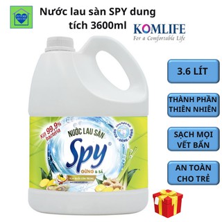 Nước lau sàn SPY dung tích 3600ml – 5 mùi hương lựa chọn