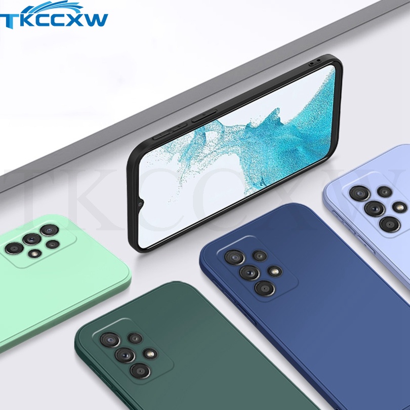 Ốp Lưng Màu Nhám Cho Điện Thoại Samsung Galaxy A23 A53 A73 M53 M33 M23