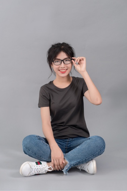 Áo thun nữ cao cấp 100% cotton (thoát nhiệt, bền màu, thấm hút mồ hôi