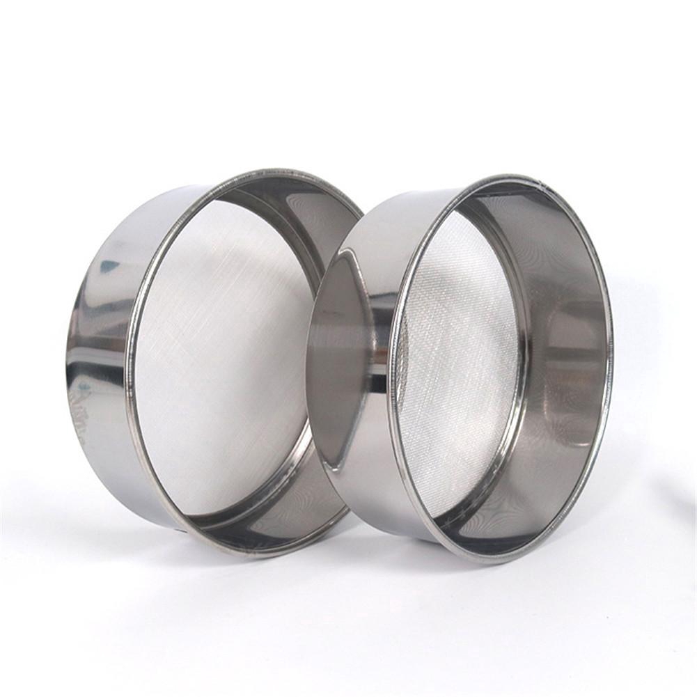 Dụng cụ lưới rây bột bằng thép không gỉ tiện lợi