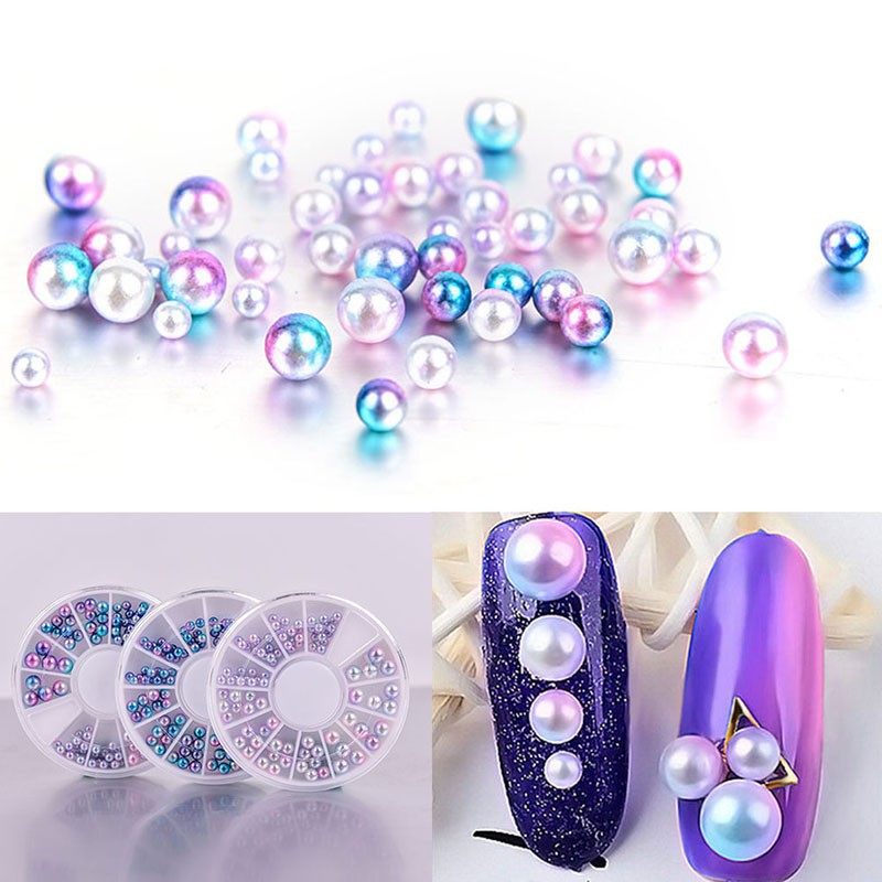 Hạt Ngọc Trai 3D Đính Móng Nghệ Thuật