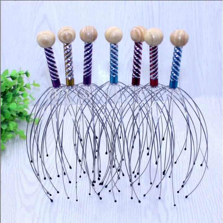Cây massage đầu vật lý giúp thư giãn thiết kế tiện dụng | BigBuy360 - bigbuy360.vn