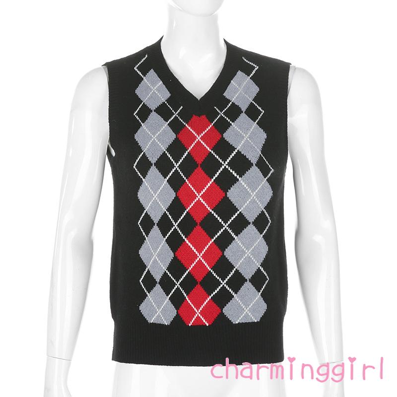 Áo Len Nữ Không Tay Cổ Chữ V Thời Trang Quyến Rũ | BigBuy360 - bigbuy360.vn