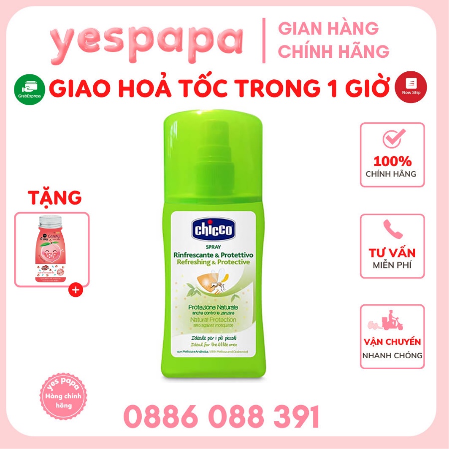 Xịt chống muỗi extra 100ml YESPAPA shop