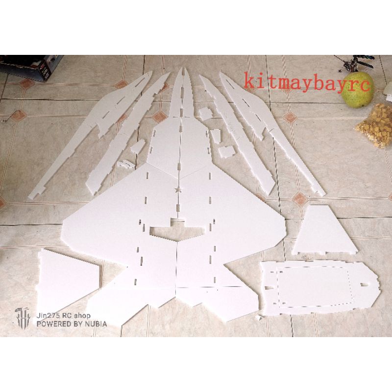 ♥️SIÊU RẺ♥️Bộ vỏ kit máy bay RC Su 27 KT, MiG 29, Su 37 Depron