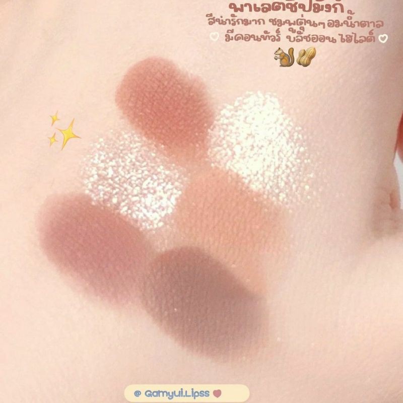 Bảng mắt Danmolu 10 ô lì và nhũ mẫu mới siêu Cute | BigBuy360 - bigbuy360.vn