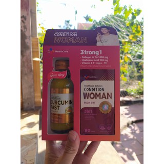 Viên uống dưỡng da collagen Condition Woman xuất xứ Hàn Quốc