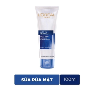 Sữa Rửa Mặt Làm Sạch Và Trắng Da LOREAL White Perfect 100ml