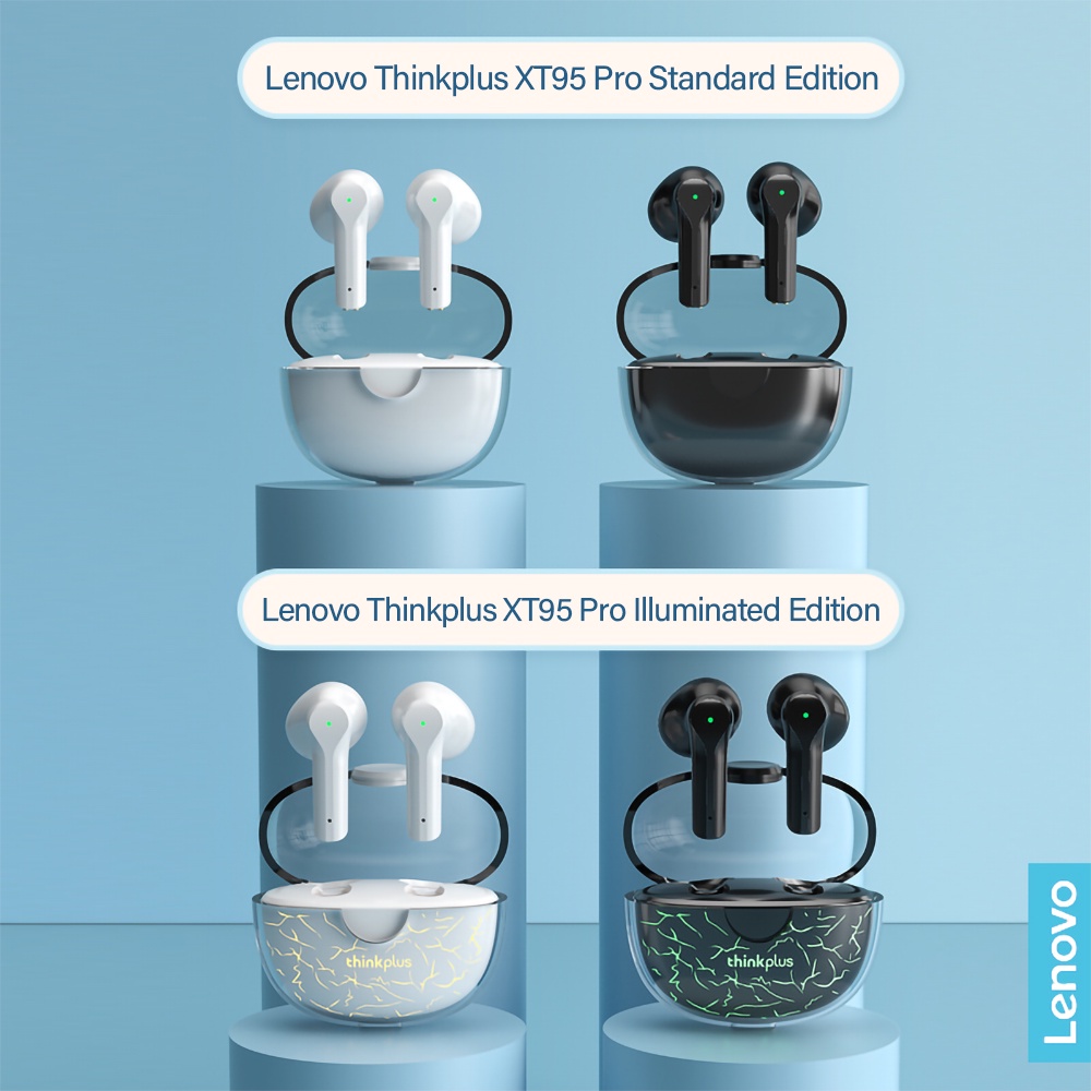 Lenovo Tai Nghe Bluetooth XT95Pro Tai Nghe Không Dây TWS Chống Nước Thể Thao Âm Thanh HIFI 9D Kèm Mic cho Android/ios/PC