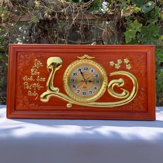Tranh đồng hồ chữ lộc
