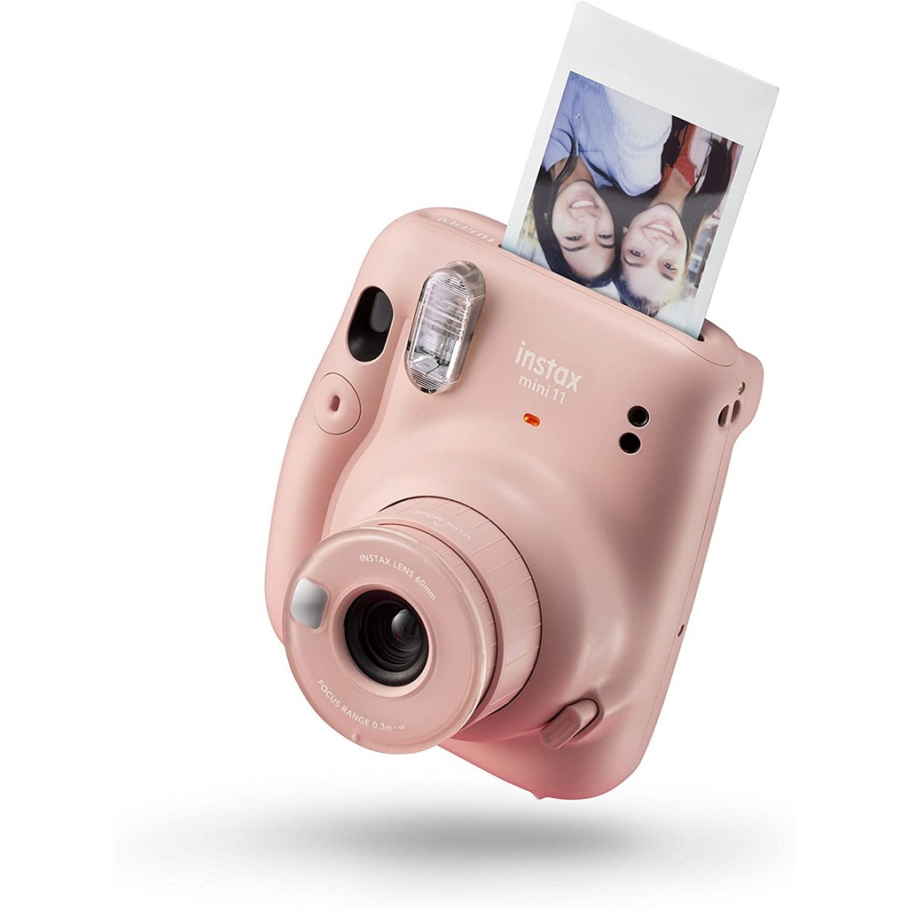 MÁY ẢNH FUJIFILM INSTAX MINI 11 BLUSH PINK (Đen hoặc Xanh) Tặng kèm 10 phim