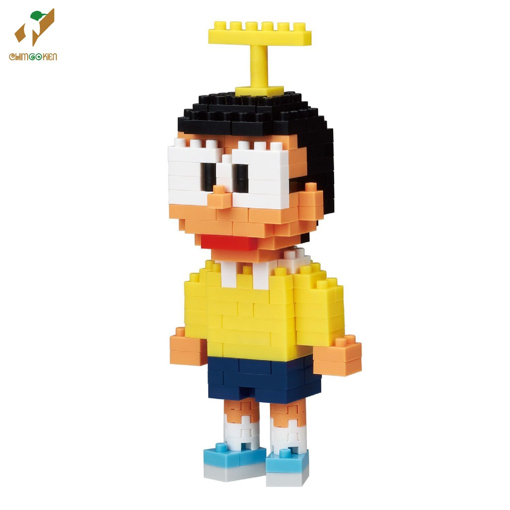 Mô hình Doraemon xếp hình lego 250 chi tiết