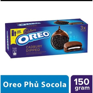 BÁNH OREO PHỦ SOCOLA SỮA HỘP 3 gói mỗi gói 3 bánh