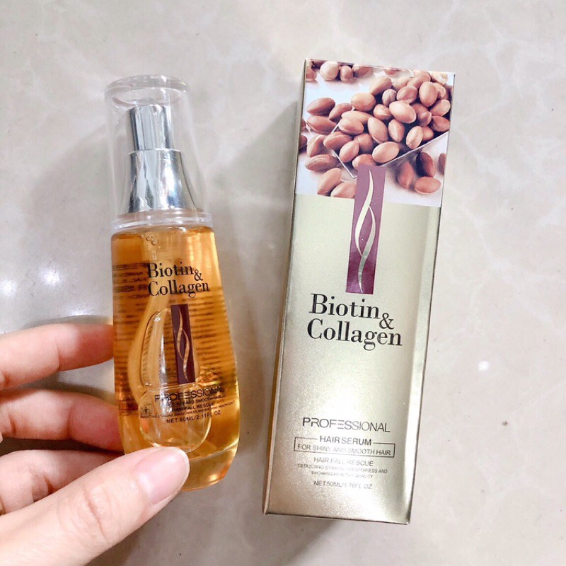 Tinh dầu dưỡng tóc Biotin Collagen 60ml-Chai