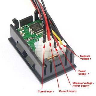 Module Đồng Hồ Đo Dòng - Đo Áp 0-100V 10A DC