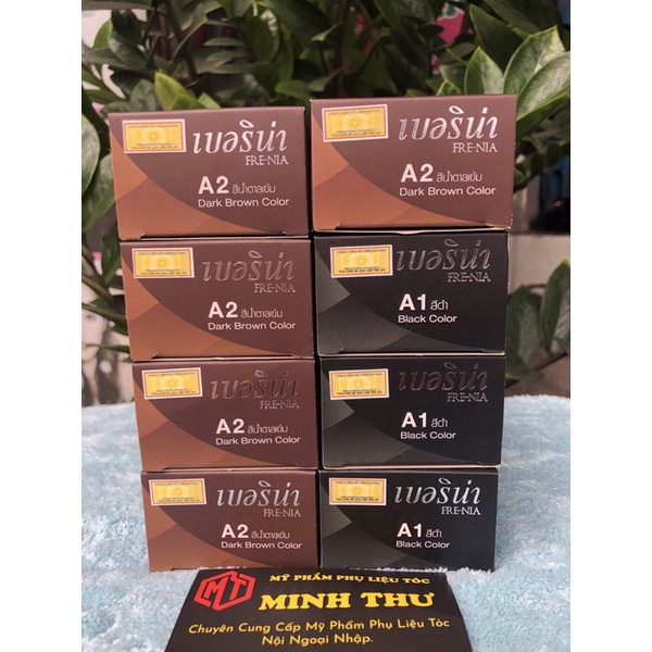 Thuốc Nhuộm Tóc Berina A1,A2 Thái Lan 60ml